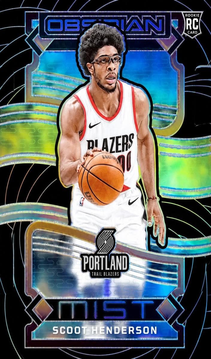 Scoot Henderson 2023 panini Panini Obsidian