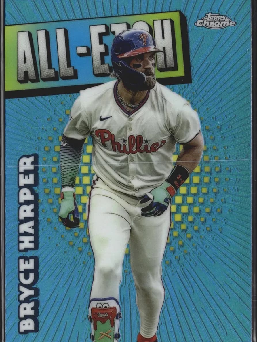 Bryce Harper 2025 topps Topps Chrome