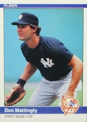 Don Mattingly trading card