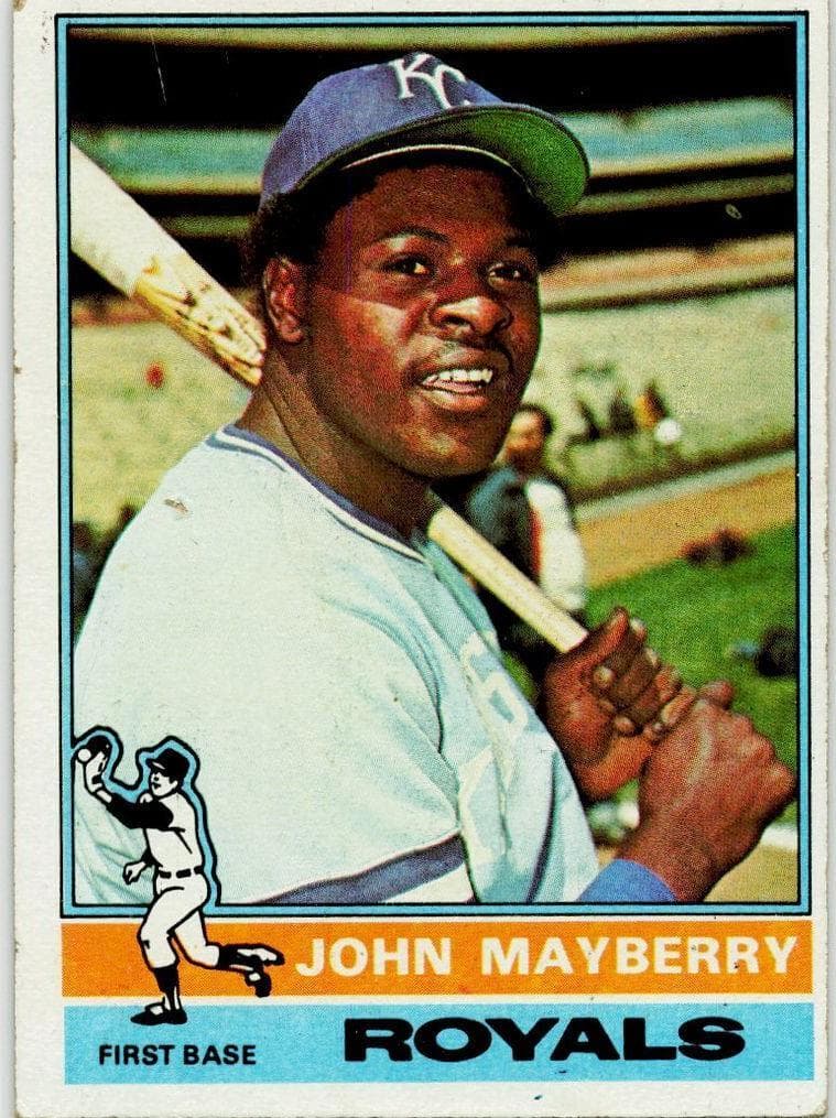 John Mayberry 1976 topps Topps