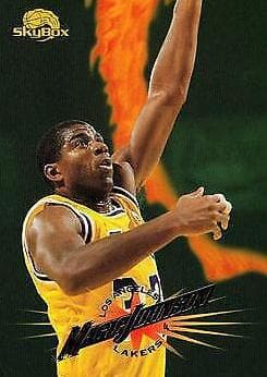 Magic Johnson 1995 fleer