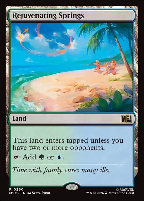 Rejuvenating Springs 2023 Magic: The Gathering Commander Masters