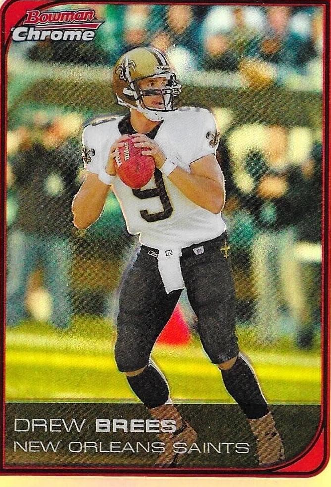 Drew Brees 2006 bowman