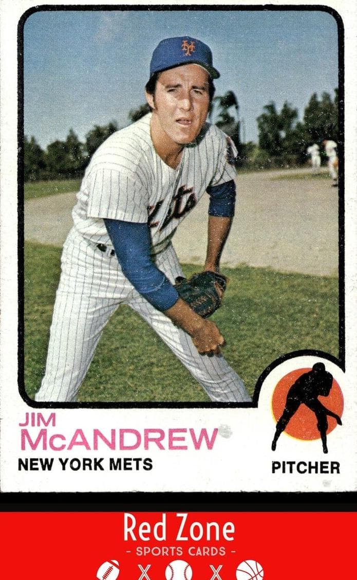 Jim McAndrew 1973 topps Topps
