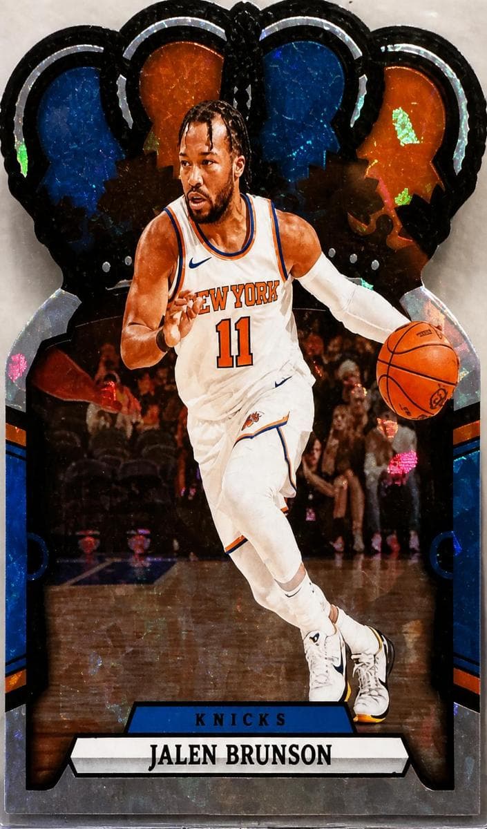 Jalen Brunson 2023 panini Panini Crown Royale
