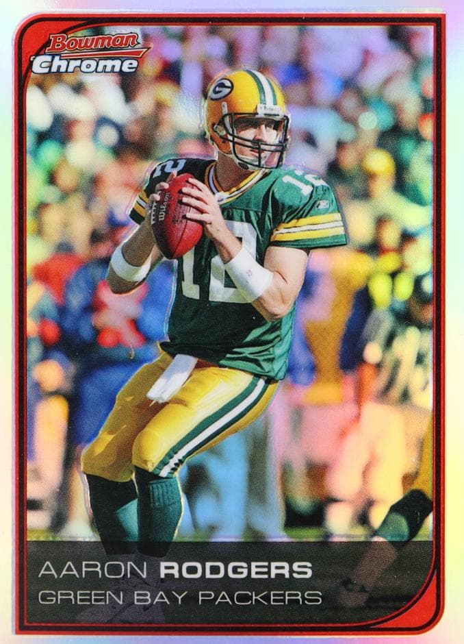 Aaron Rodgers 2006 bowman Bowman Chrome