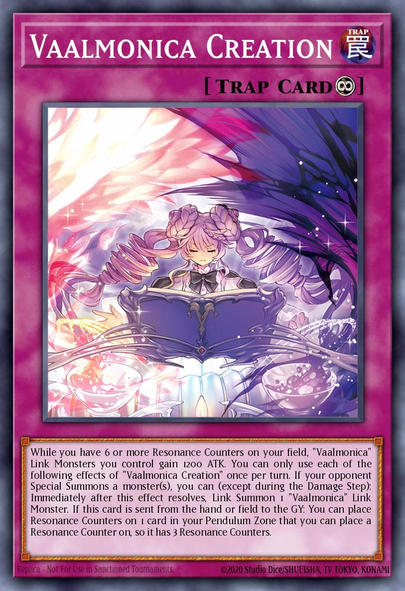 Vaalmonica Creation 2024 Yu-Gi-Oh! The Infinite Forbidden