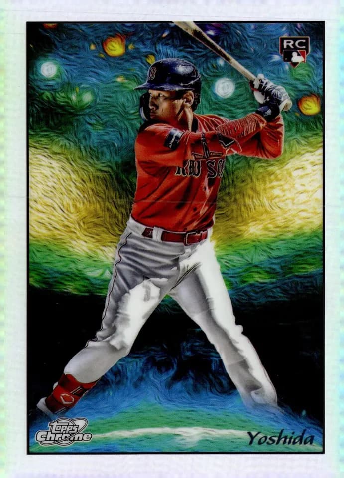 Masataka Yoshida 2023 topps Topps Cosmic Chrome
