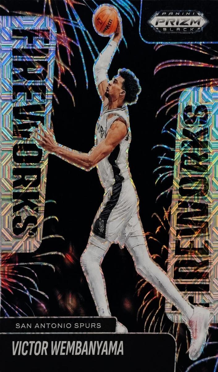 Victor Wembanyama 2024 panini Panini Prizm Black