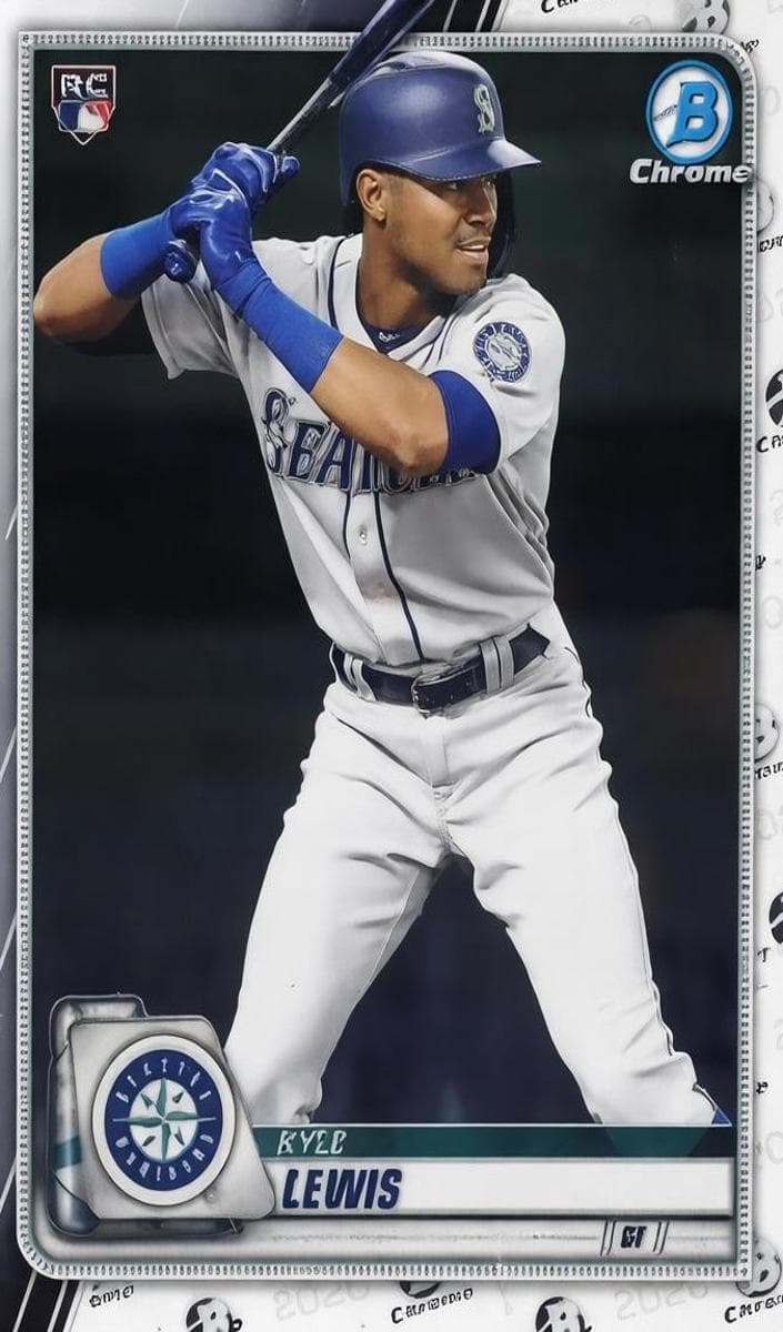 Kyle Lewis 2020 bowman Bowman Chrome