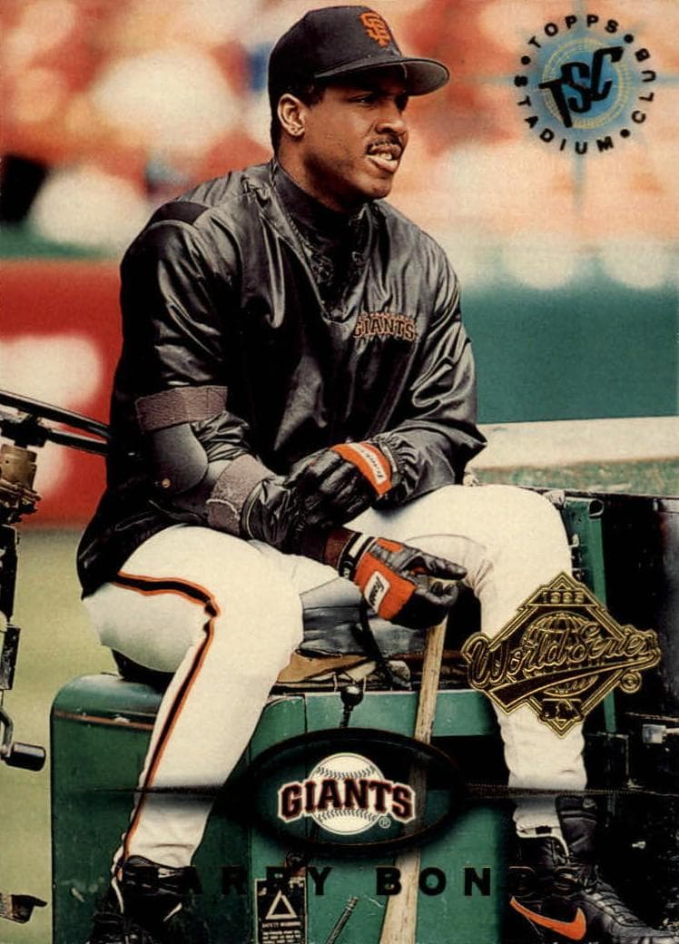 Barry Bonds 1995 unknown Stadium Club