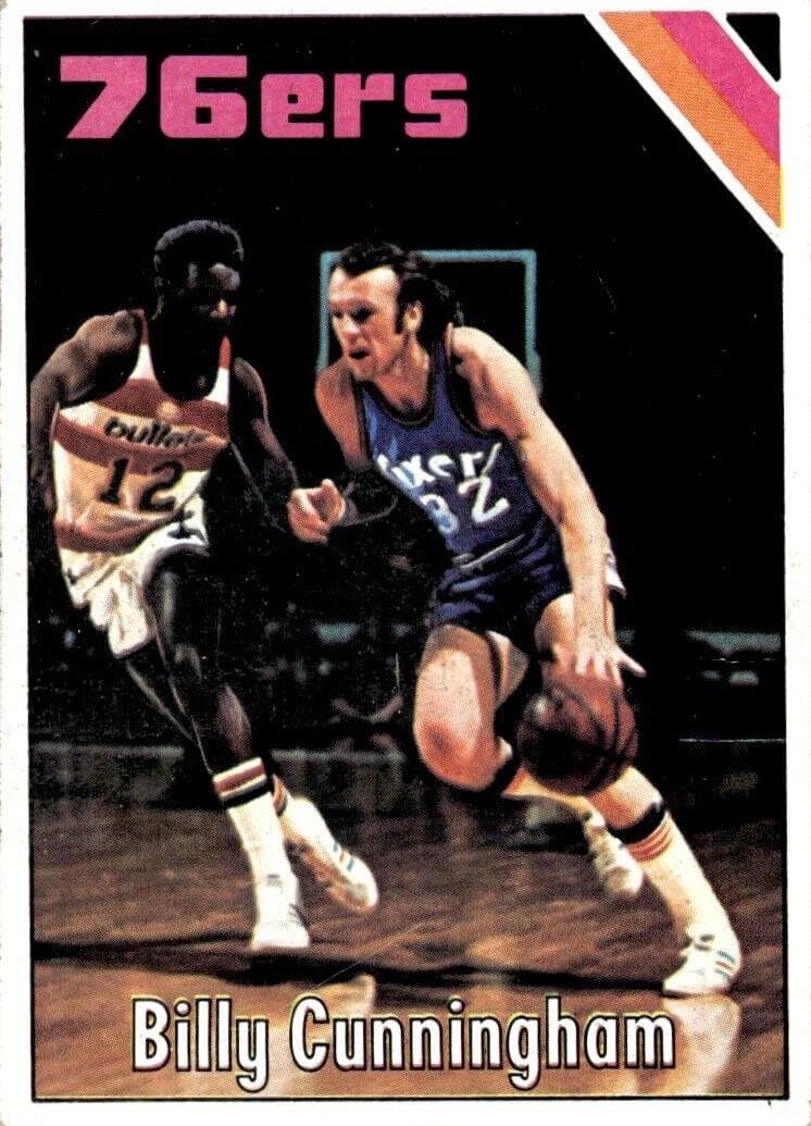 Billy Cunningham 1975 topps