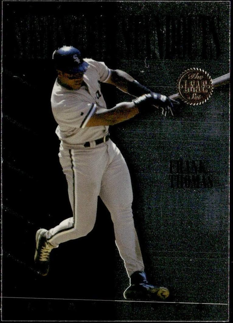Frank Thomas 1994 leaf Leaf