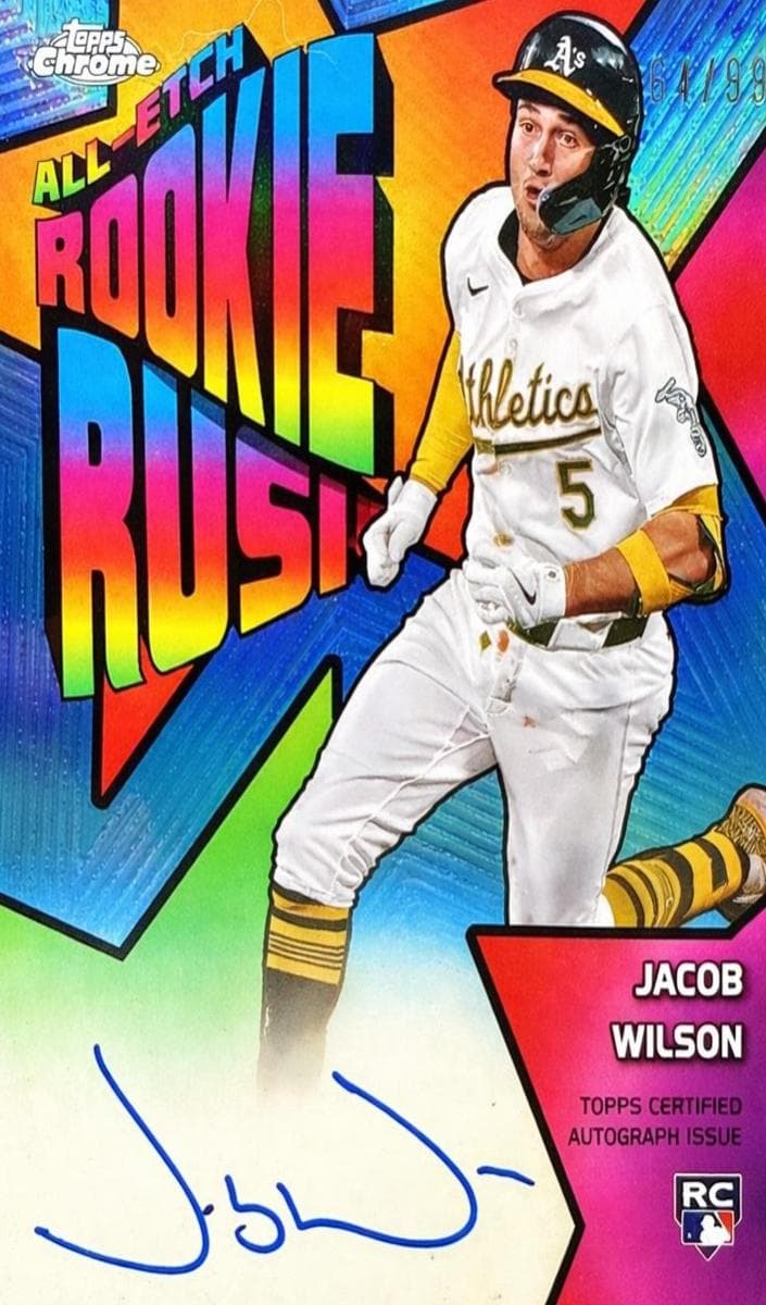 Jacob Wilson 2025 topps Chrome