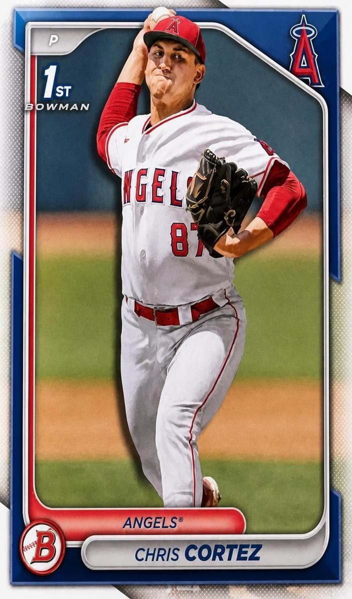 Chris Cortez trading card