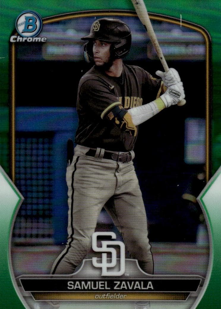 Samuel Zavala 2023 bowman Bowman Chrome