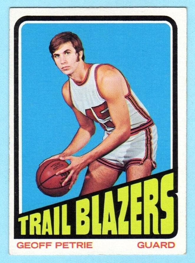 Geoff Petrie 1972 topps Topps