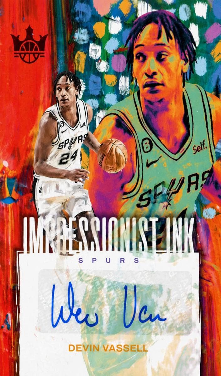 Devin Vassell 2023 panini Panini Court Kings