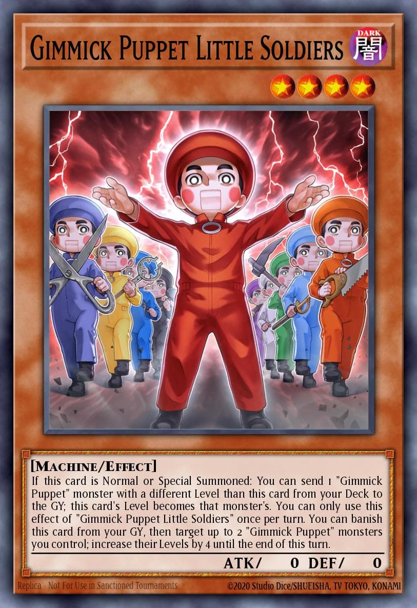 Gimmick Puppet Little Soldiers #INFO-JP007