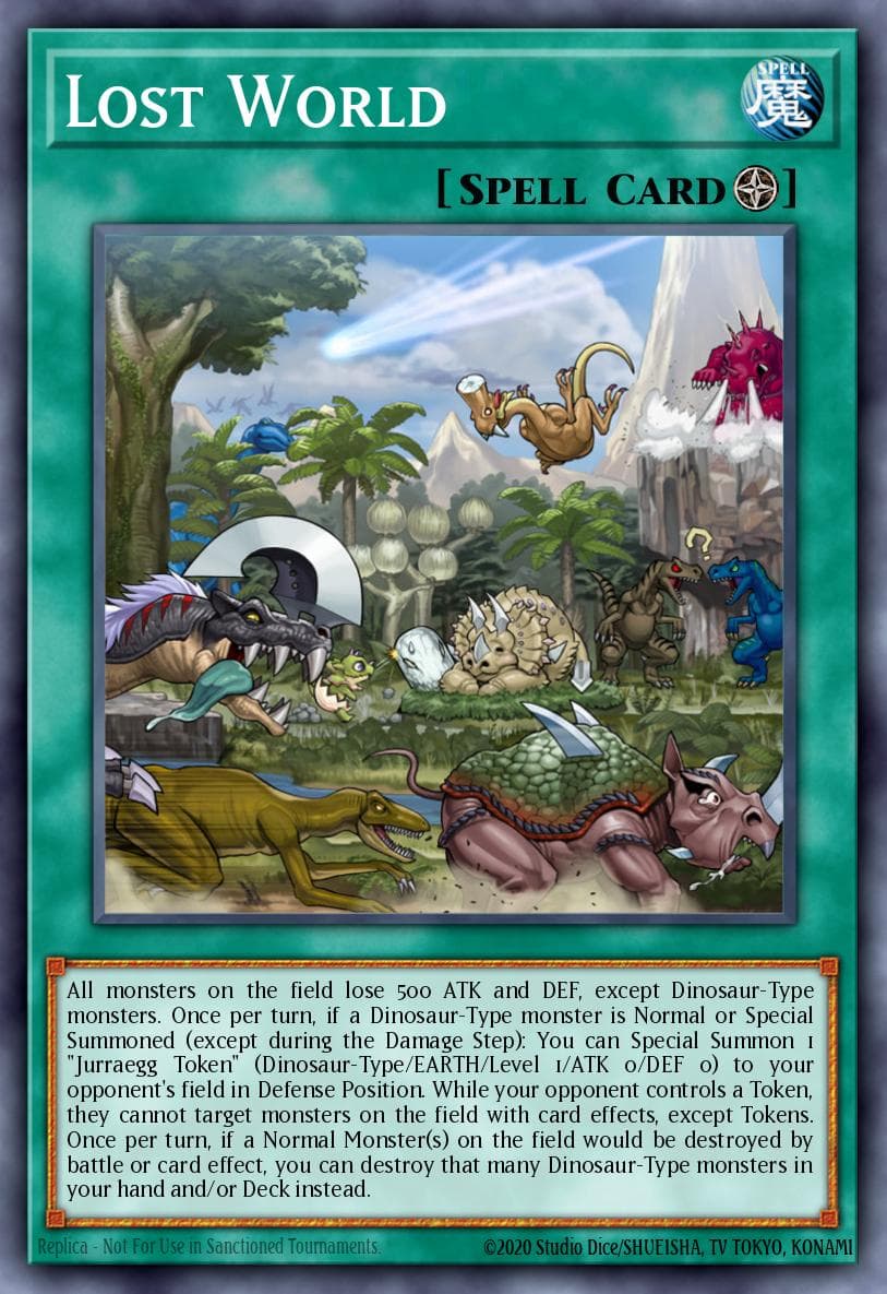 Lost World 2017 Yu-Gi-Oh! Structure Deck: Dinosmasher's Fury