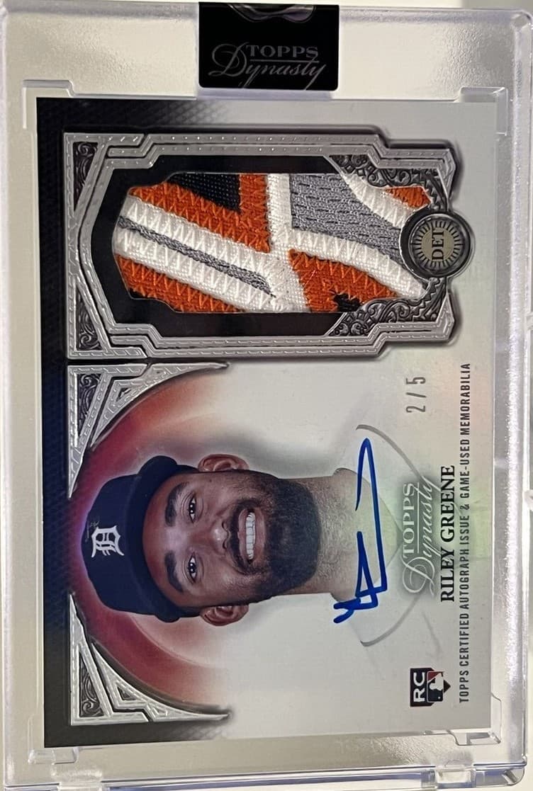 Riley Greene 2023 topps Topps Dynasty