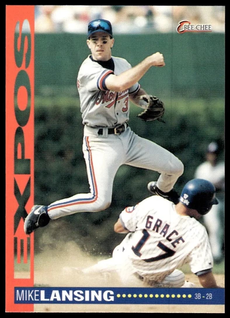Mike Lansing 1994 topps O-Pee-Chee