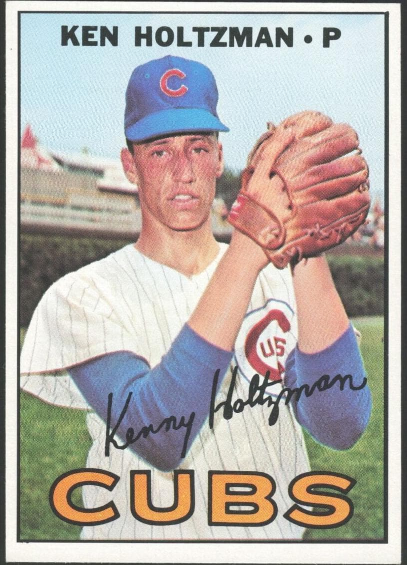 Ken Holtzman 1967 topps Topps