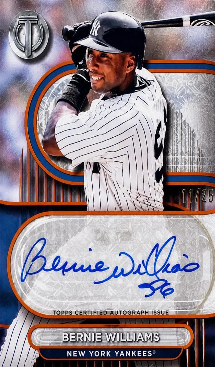 Bernie Williams 2024 topps Topps Tribute