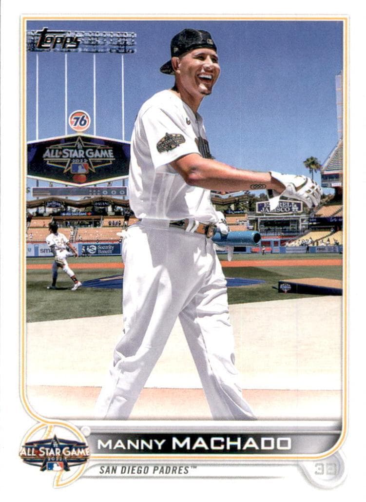 Manny Machado 2022 topps Topps Update