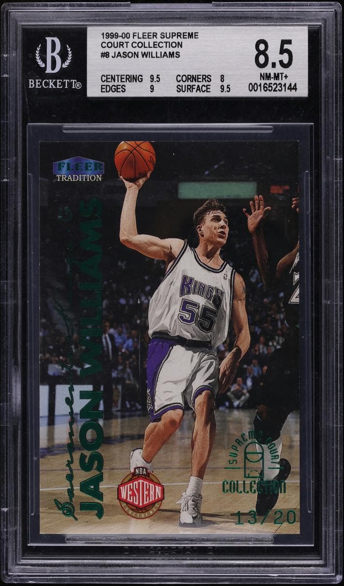 Jason Williams 1999 fleer Tradition