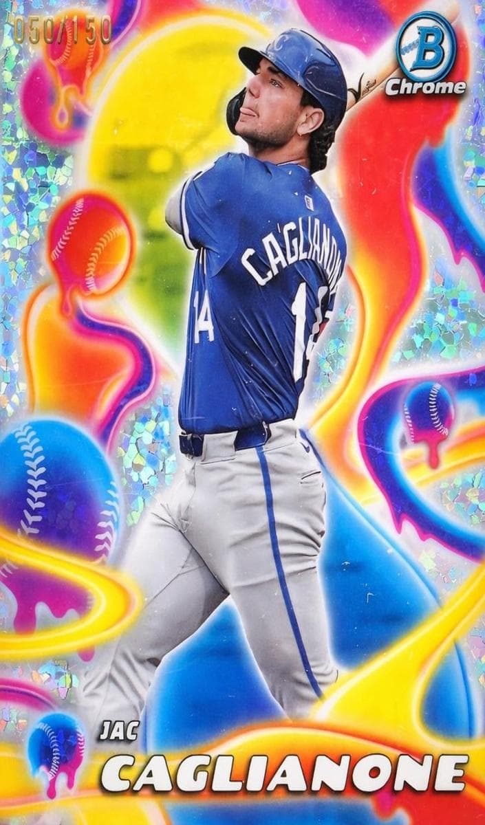 Jac Caglianone 2025 bowman Bowman Chrome