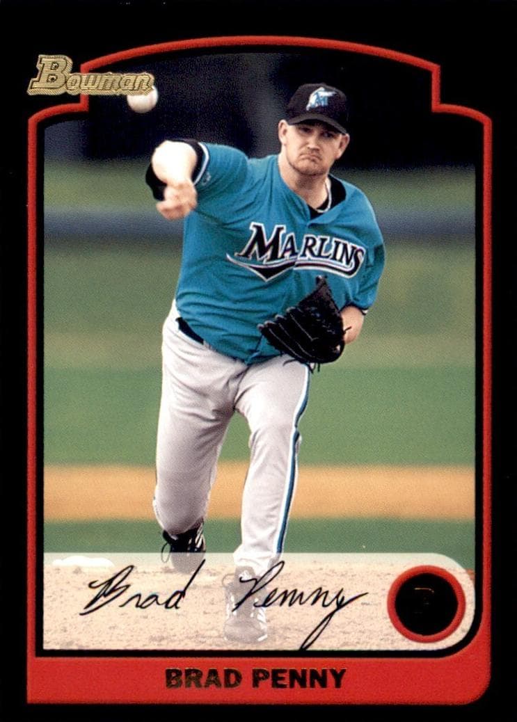 Brad Penny 2003 bowman Bowman