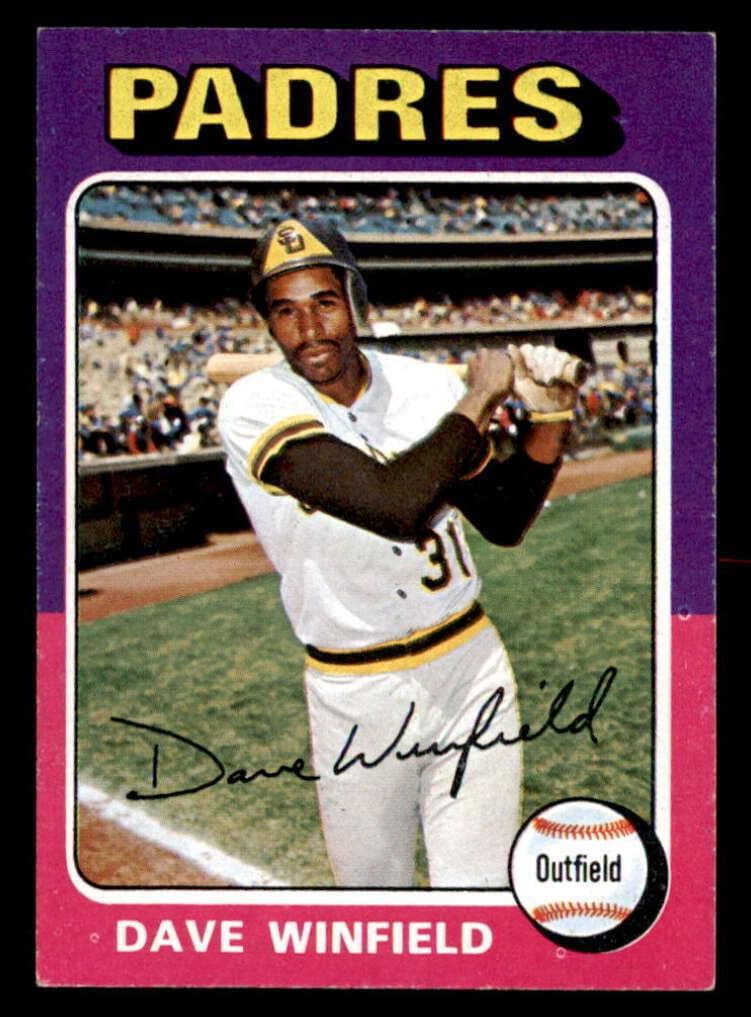 Dave Winfield 1975 topps Topps Mini