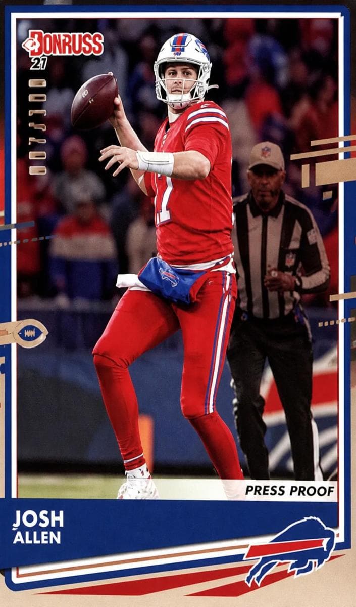 Josh Allen 2020 panini