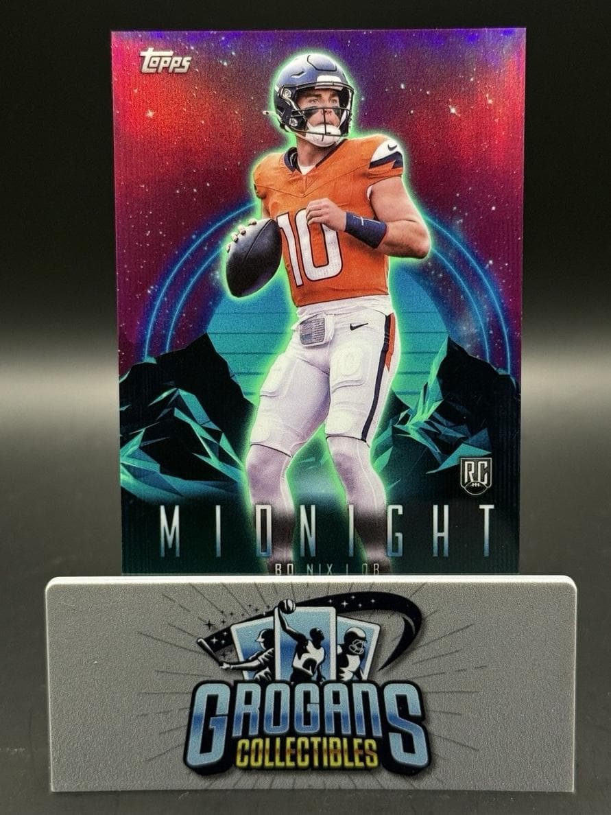 Bo Nix 2024 topps