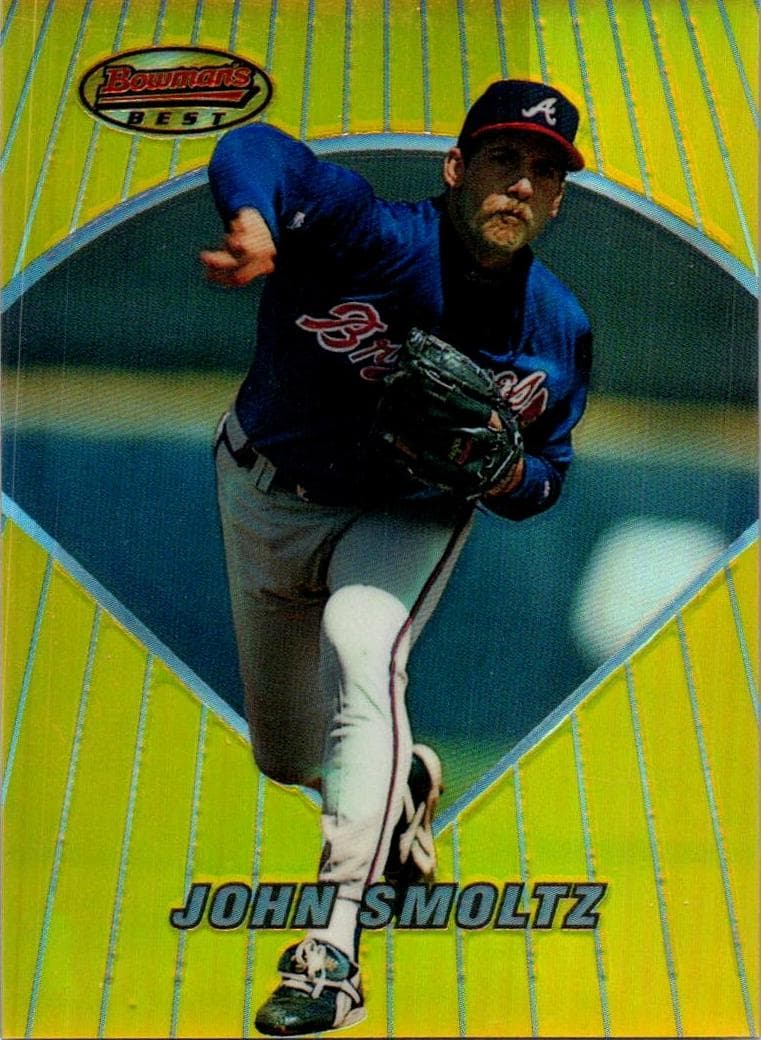 John Smoltz 1996 bowman Bowman's Best