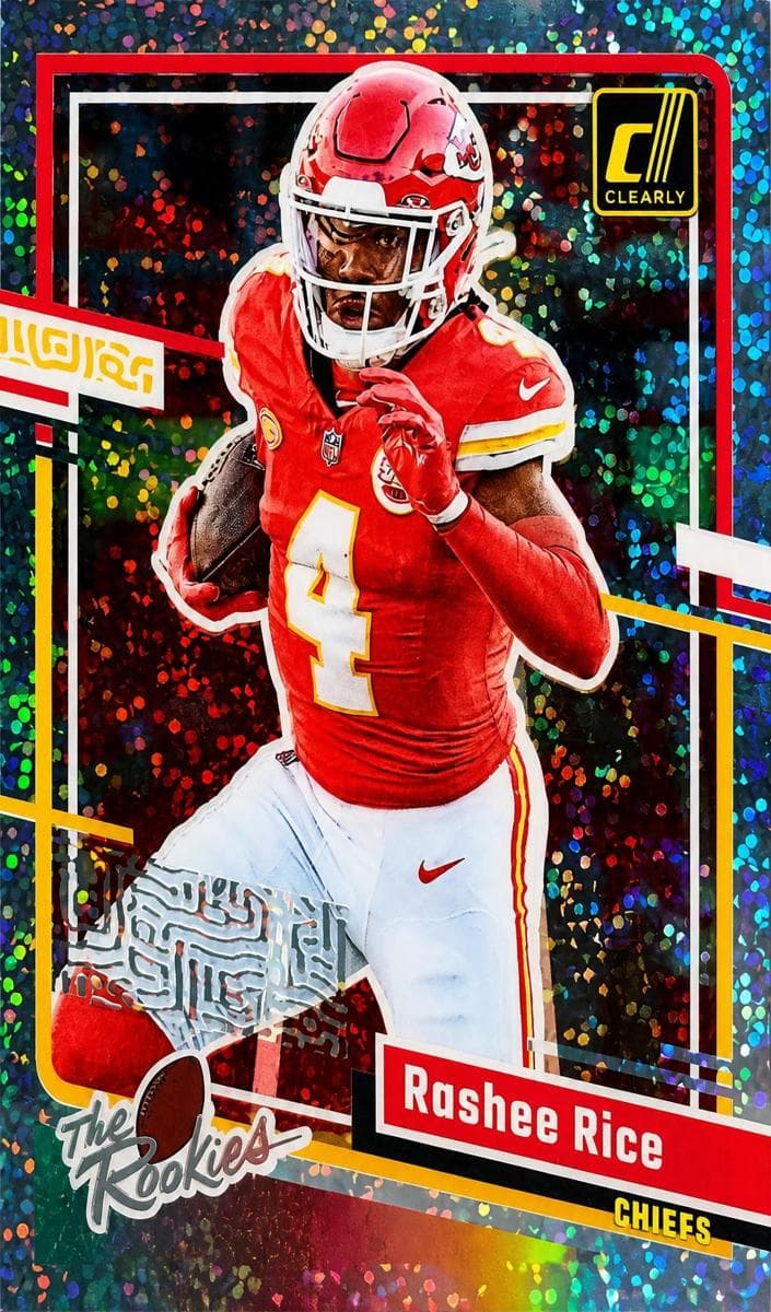 Joe Burrow 2023 panini Clearly Donruss