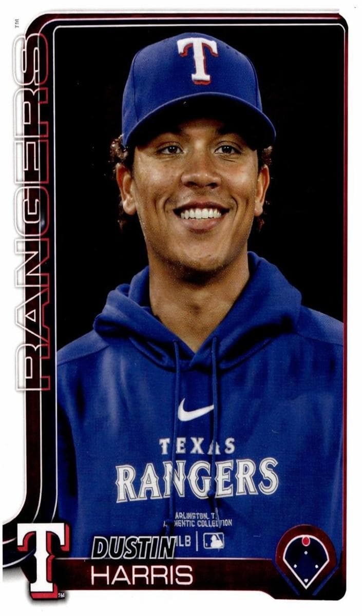 Dustin Harris trading card