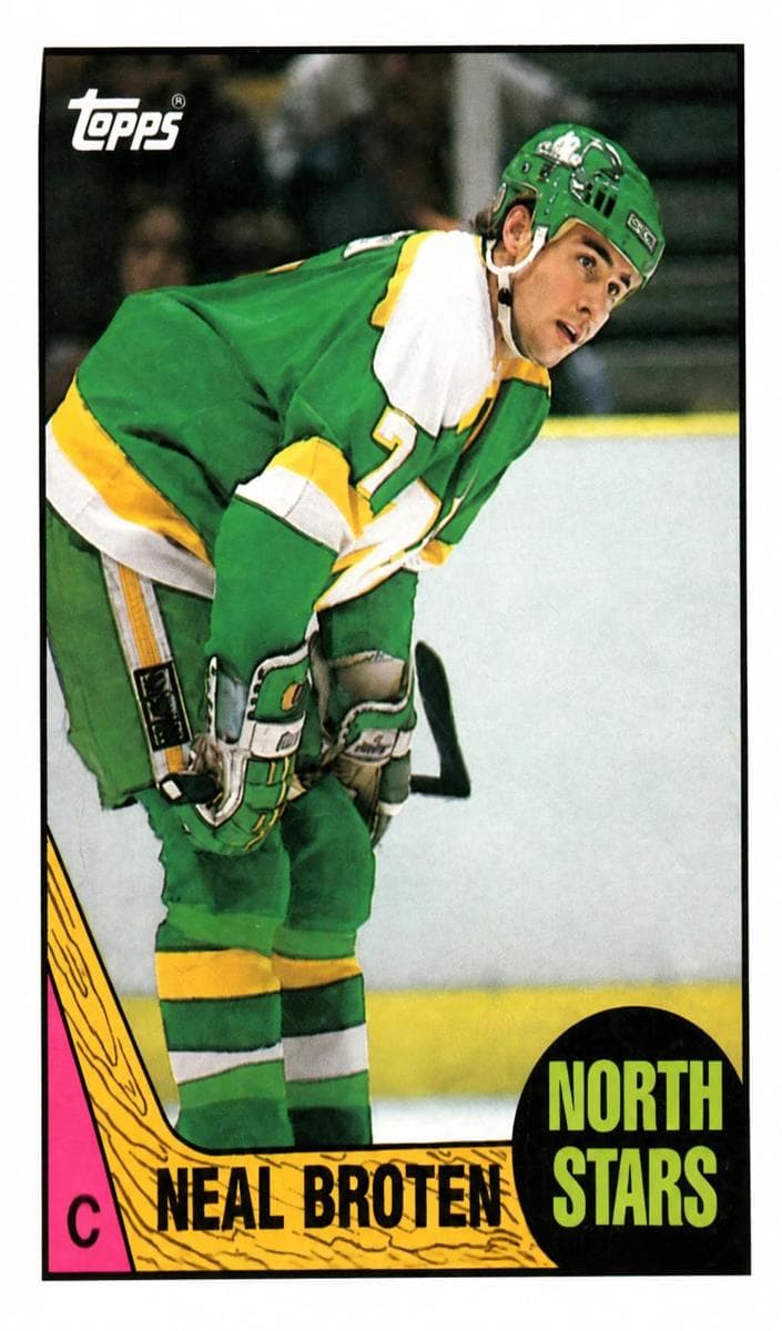 Neal Broten 1987 topps Topps