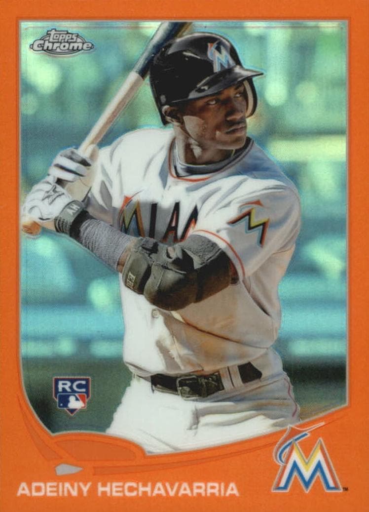 Adeiny Hechavarria trading card