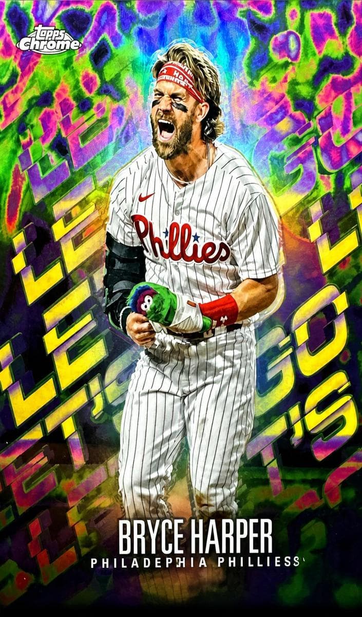 Bryce Harper 2024 topps Topps Chrome