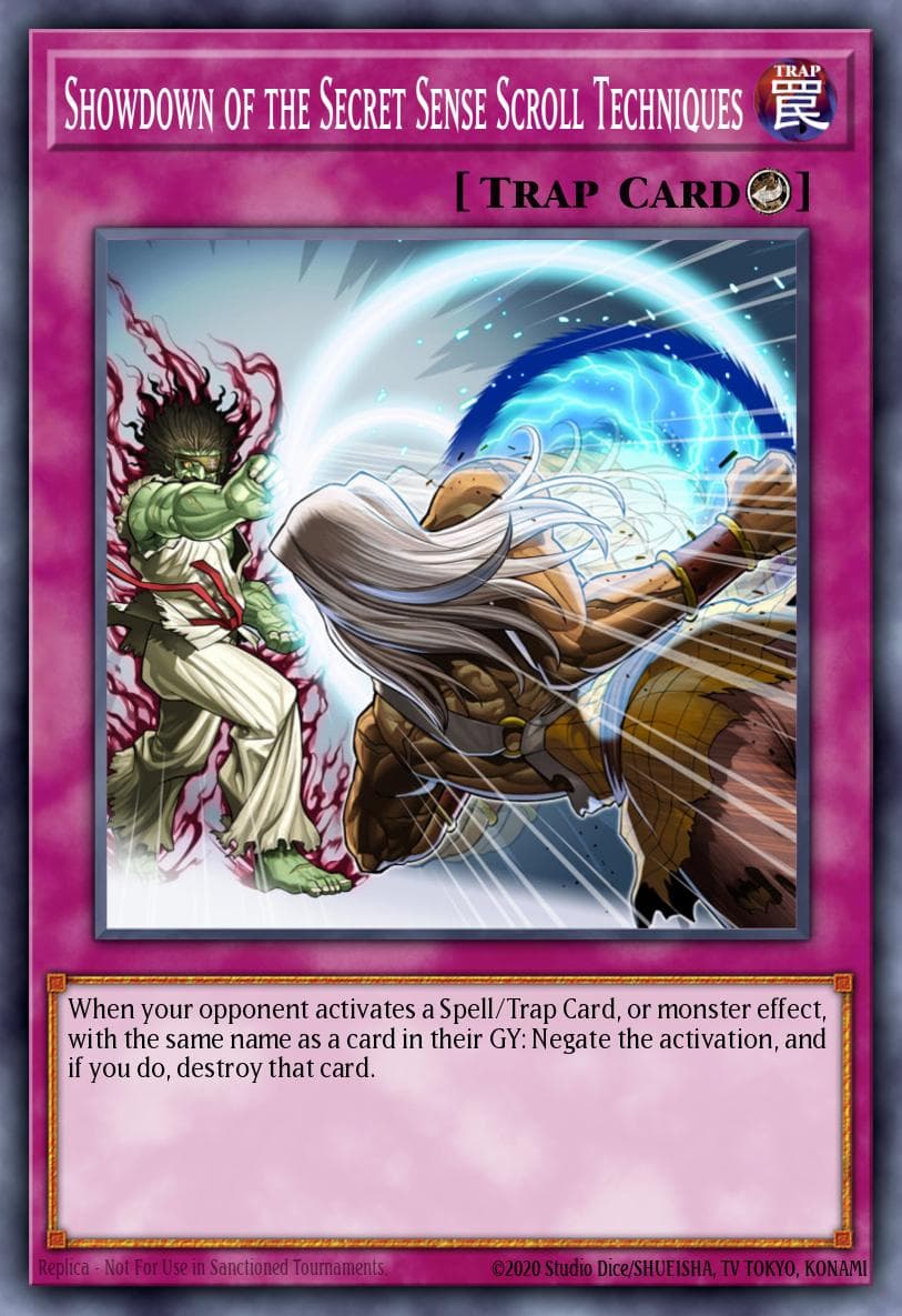 Showdown of the Secret Sense Scroll Techniques #EXFO-EN078