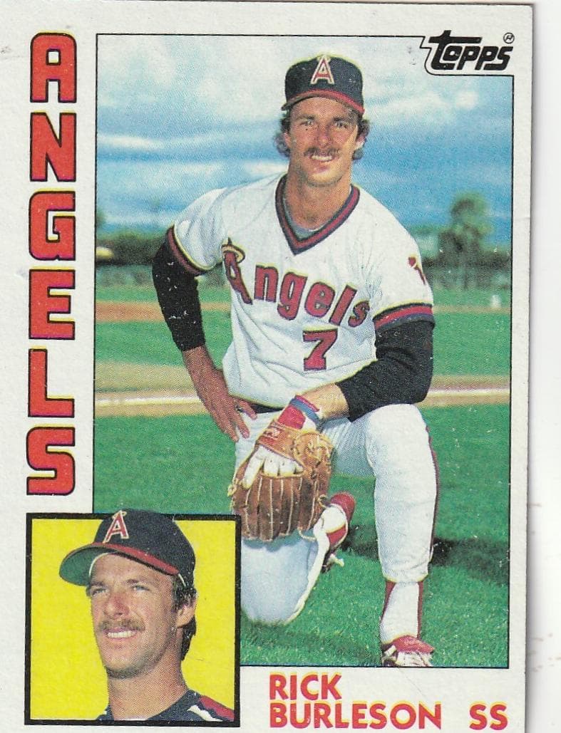 Rick Burleson trading card