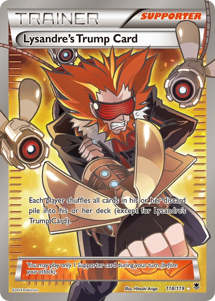 Lysandre's Trump Card 2014 Pokemon