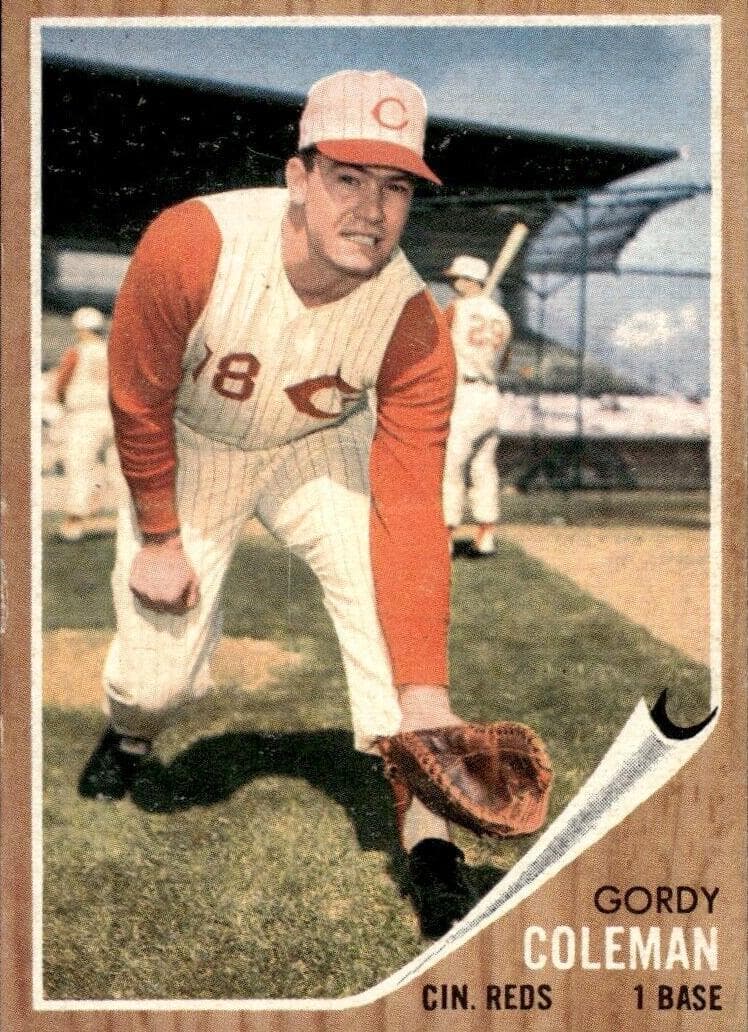 Gordy Coleman 1962 topps Topps