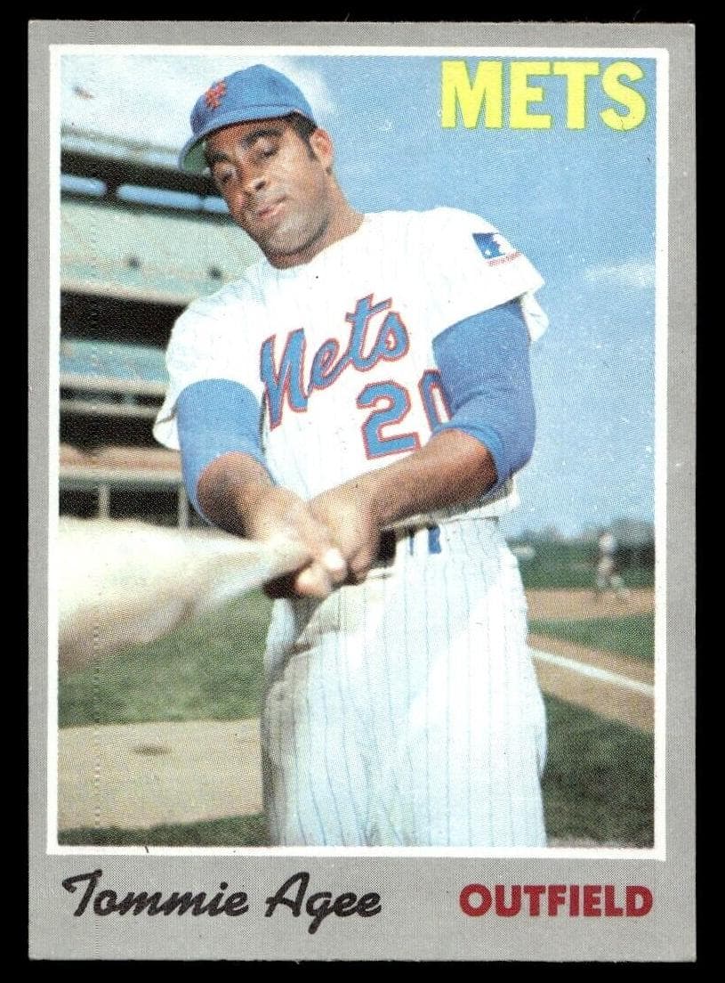 Tommie Agee 1970 topps Topps