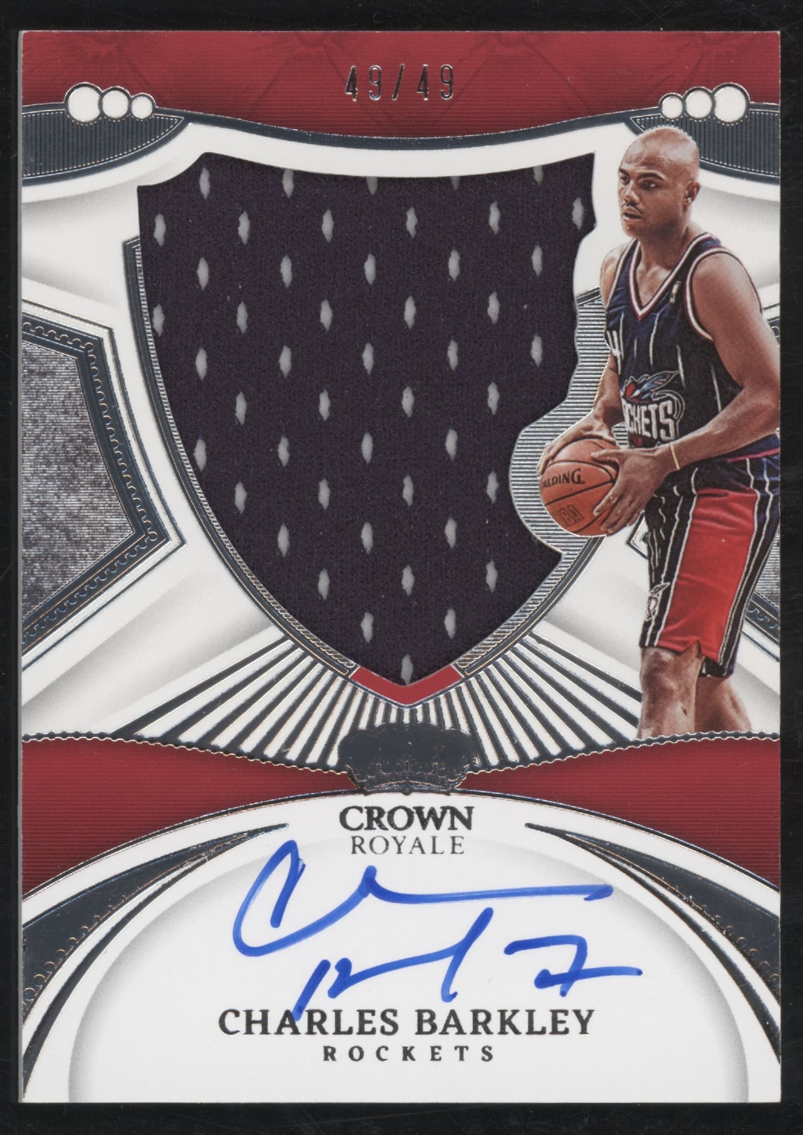 Charles Barkley 2022 panini Panini Crown Royale