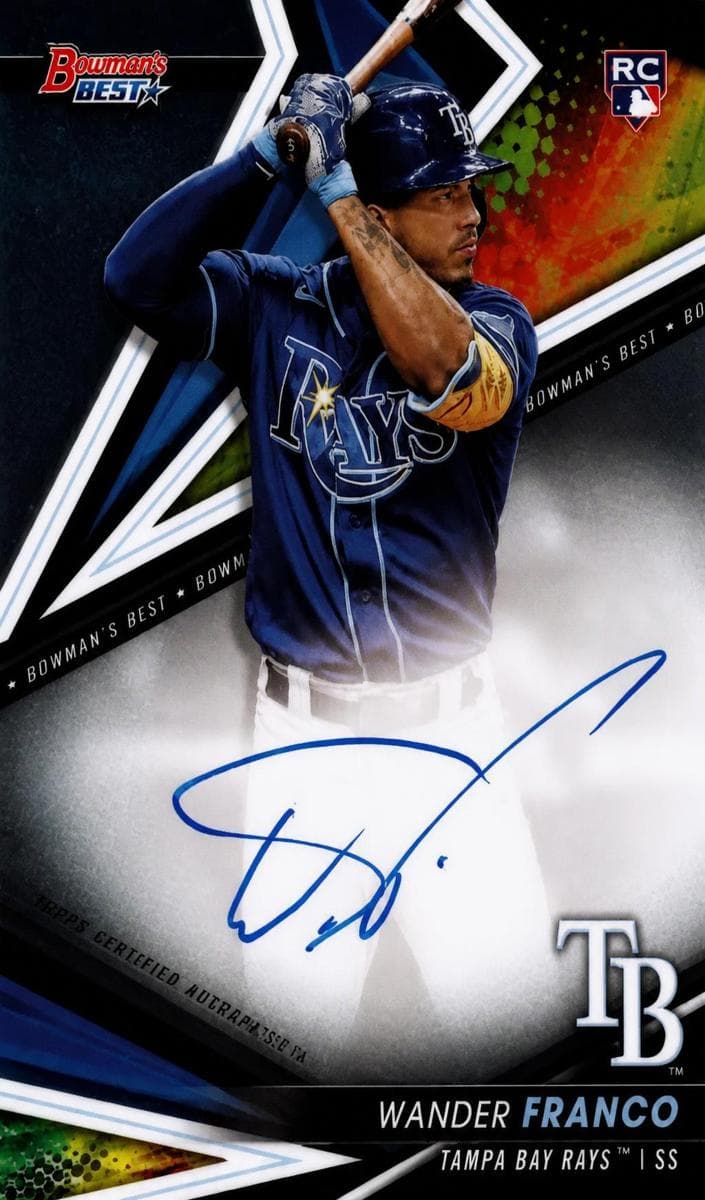 Wander Franco 2022 bowman Bowman's Best