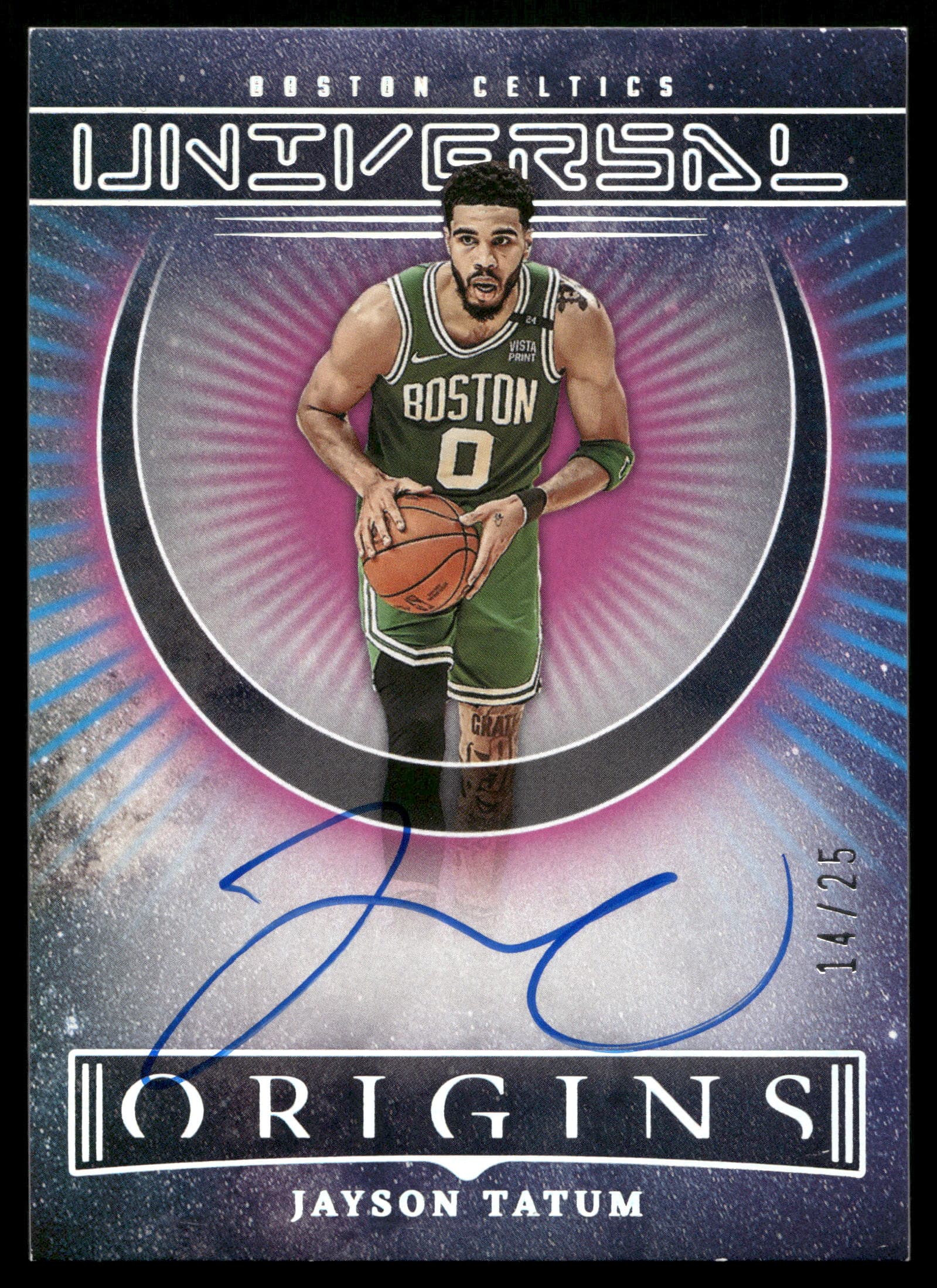 Jayson Tatum 2022 panini Panini Origins