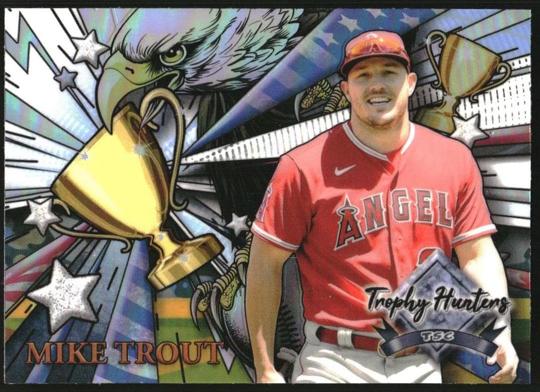 Mike Trout 2022 unknown Stadium Club Chrome
